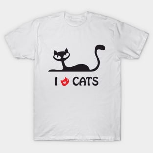 I love cats T-Shirt